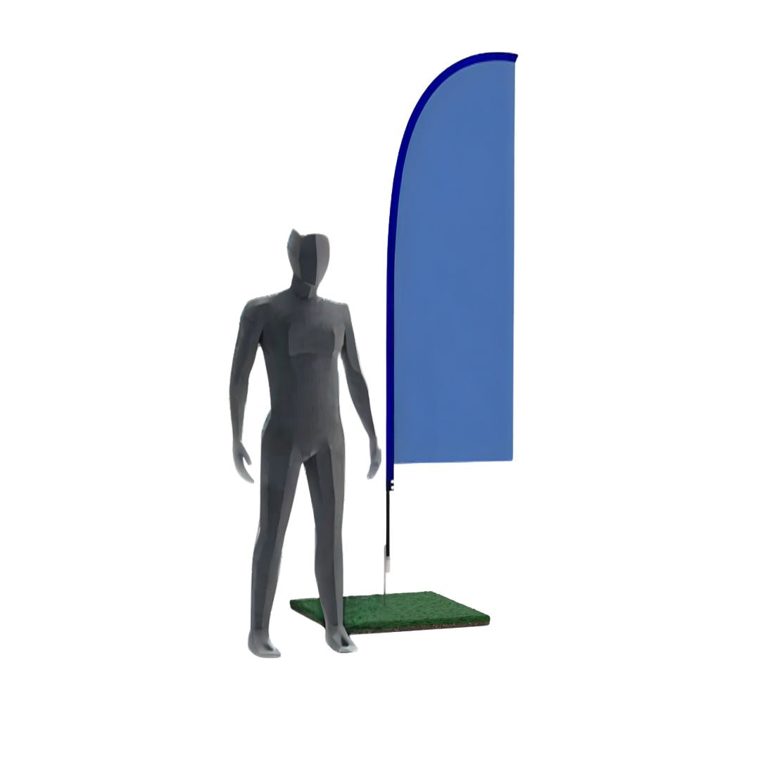 Sponsored Straight Flags - Customizable for Any Event